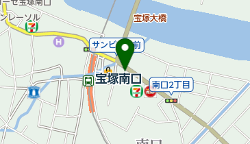クラッセ薬局宝塚南口店の地図画像