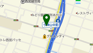 かりん薬局今津店の地図画像