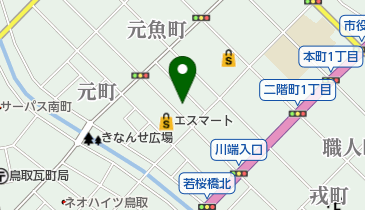 やぶきん滋味料理の地図画像