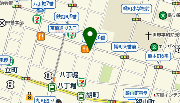 六感chocolateの地図画像
