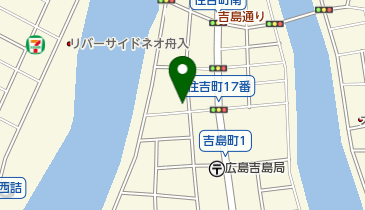 まごころ弁当広島中央店の地図画像