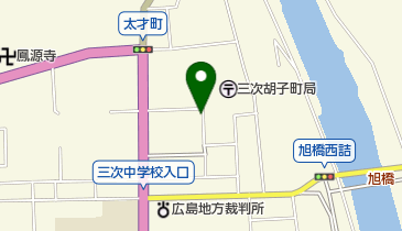 三次市役所 文化施設 三次もののけミュージアムの地図画像