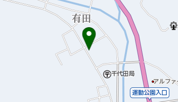 千代田分所朝起会場の地図画像