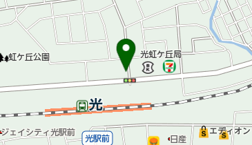 ひかり弁当の地図画像