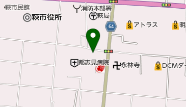 つばき薬局江向店の地図画像