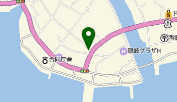 隠岐プラザホテルの地図画像