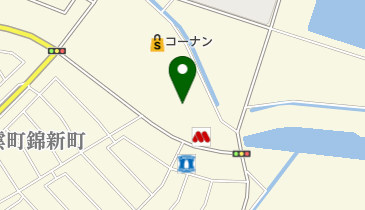 ヘアカラーカフェアイパルテ店の地図画像