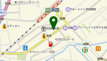 株式会社東京海上日動パートナーズ中国四国浜田支社の地図画像