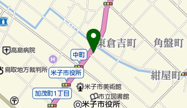 スマホ修理工房鳥取米子店の地図画像