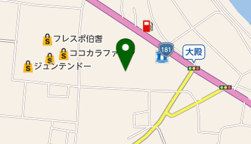 伯耆町立 こどもパルの地図画像
