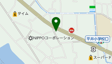 桃山亭 岡山平井店の地図画像