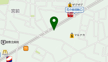 ビリヤードファイブチャンネルの地図画像