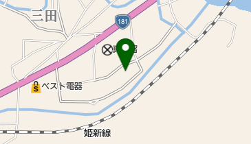 美作ビアワークスの地図画像