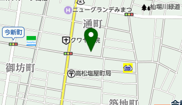 高松市役所 教育委員会教育局 いじめ相談専用電話・いじめ110番の地図画像
