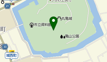 丸亀市役所 教育部 文化財保存活用課の地図画像