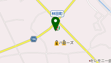 ダイヤクリーニング株式会社 ハローズ林田店の地図画像