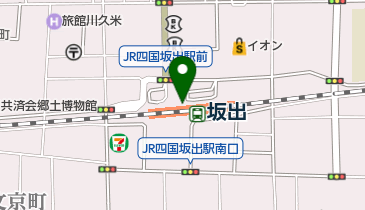 ボニーズ坂出店の地図画像