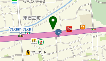 ジャスティン株式会社高知営業所の地図画像