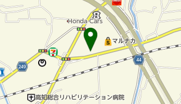 こがね製麺所高知一宮店の地図画像