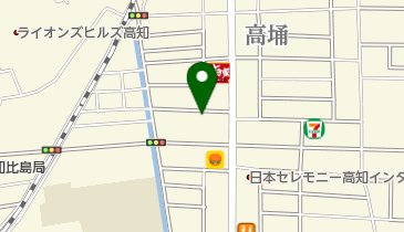 空と海の地図画像