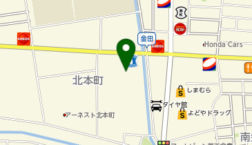 ホリデイスポーツクラブ高知店の地図画像