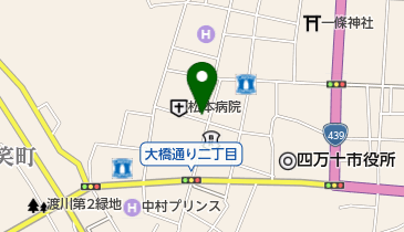 炭火焼肉やすみつの地図画像