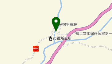 奥祖谷パール薬局の地図画像