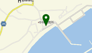 阿南市B&G海洋センター 複合型施設うみてらす北の脇の地図画像