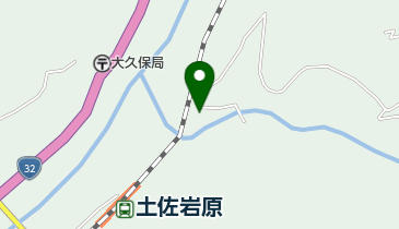 岩原保育園の地図画像