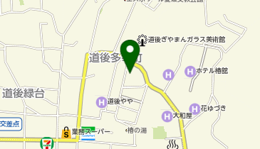 道後hakuroの地図画像