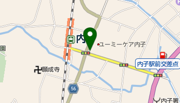 ユーミーケア内子の地図画像