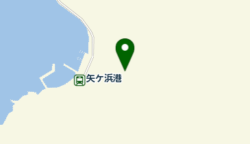 こもぶち矢ケ浜民宿なにわの地図画像