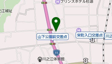オーダースーツジョンテーラーの地図画像
