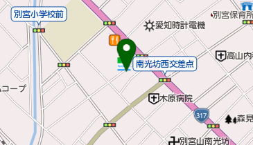 ほけんのI.W.Aの地図画像