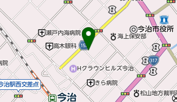富士電機株式会社今治営業所の地図画像