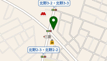 ノルド動物病院の地図画像