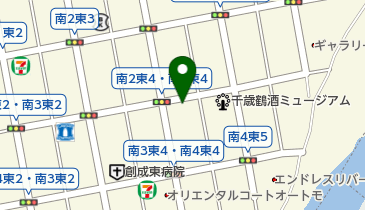 北海寺の地図画像