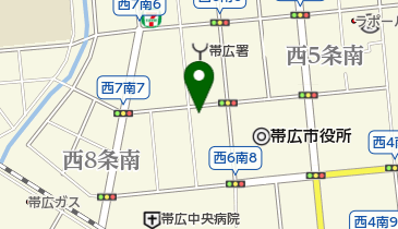 帯広労働基準監督署 労働条件・解雇・賃金の地図画像