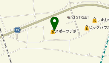 シュープラザ一関中里店の地図画像