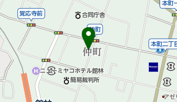 島田服装学院の地図画像