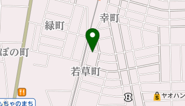 ニューライフチャーチおもちゃのまちの地図画像