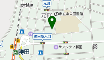 ひたちなか市役所 市営元町自転車駐車場の地図画像