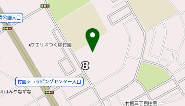 銀座に志かわつくば竹園店の地図画像
