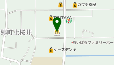 北茨城接骨院の地図画像