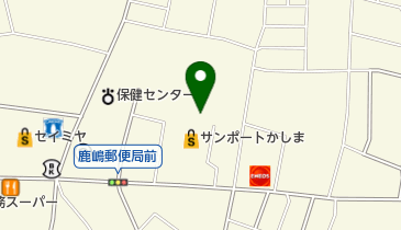 シューラルーサンポートかしま店の地図画像