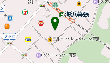 オリエンタルトラフィックアウトレット三井アウトレットパーク幕張店の地図画像