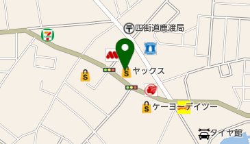 ヤックス四街道薬局の地図画像
