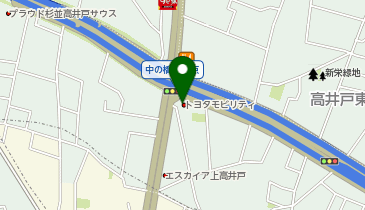 トヨタモビリティ東京株式会社 高井戸インター店の地図画像