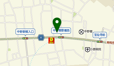 トヨタモビリティ東京株式会社 中野坂上店の地図画像