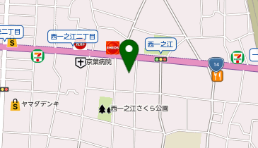 トヨタモビリティ東京株式会社 江戸川西一之江店の地図画像